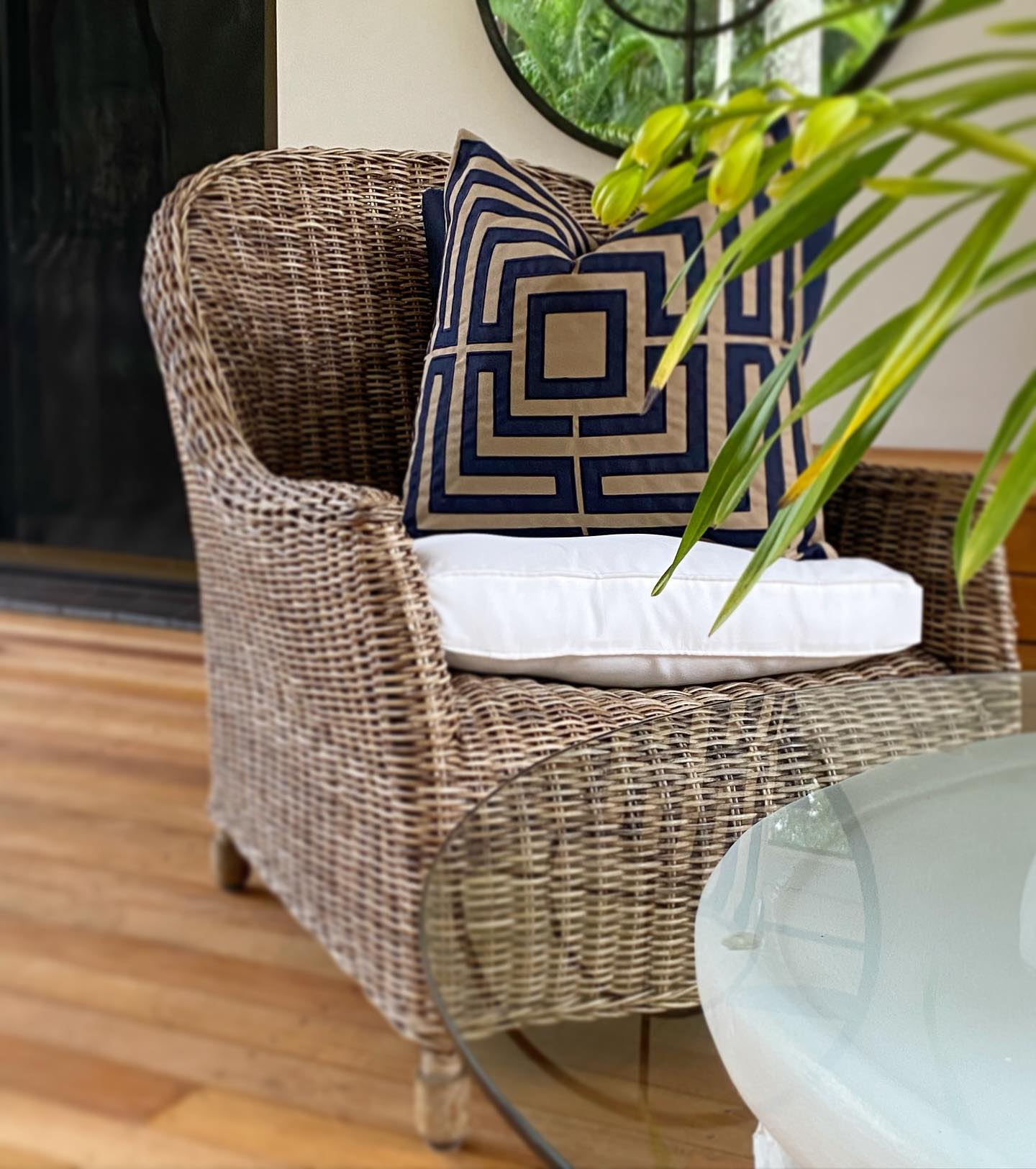 Rattan plantation online chair