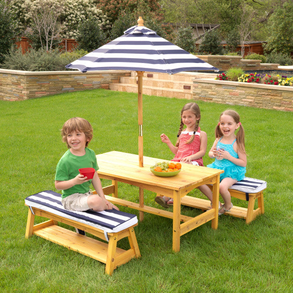 Childrens picnic shop table and chairs