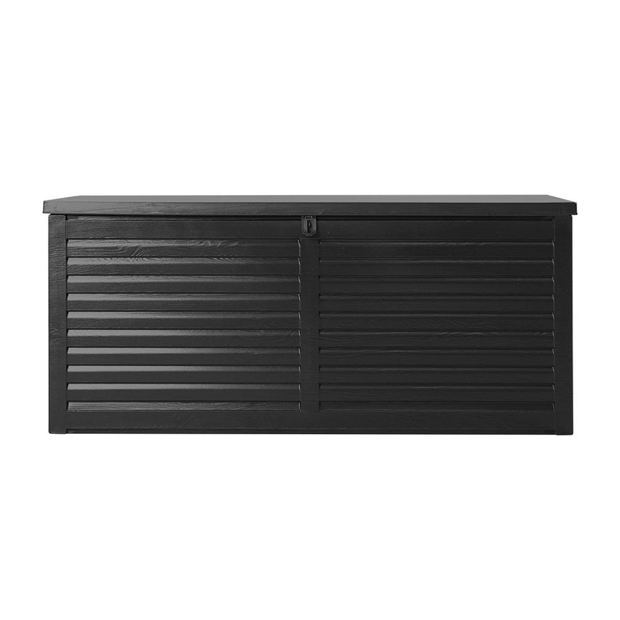 Gardeon Outdoor Storage Box 490l Container Lockable Garden Bench Shed