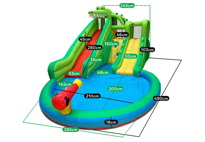 Crocadoo Slide & Splash - Lifespan Kids